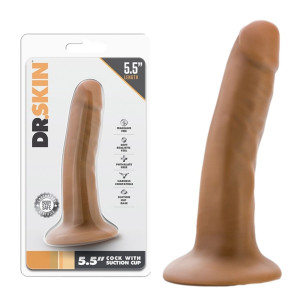DR. SKIN 5.5' Realistyczne dildo z przyssawką, PVC