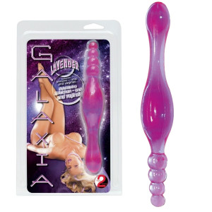 You2Toys Galaxia Dildo do stymulacji punktu G - dwustronne, Niebieskie PVC