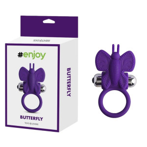 Toyz4Lovers Anello fallico butterfly - elegancki pierścień erekcyjny z wibracjami