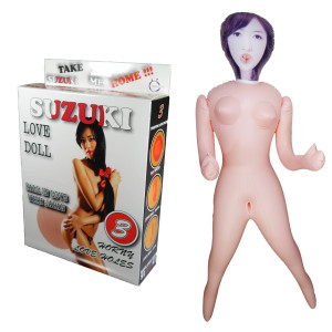 Boss Series - Suzuki - Realistyczna damska lalka miłości, Cielista