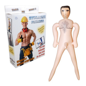 Boss Series Plumber Male Doll - Męska lalka miłości, Cielista Hydraulik