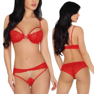 Domitilla CF 90389 Cooba Crimson Collection LivCo Corsetti Fashion