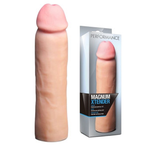 Blush PERFORMANCE MAGNUM XTENDER BEIGE - Realistyczna nakładka na penisa