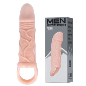 BAILE - Man Extension - Realistyczna przedłużka penisa z opaską na jądra