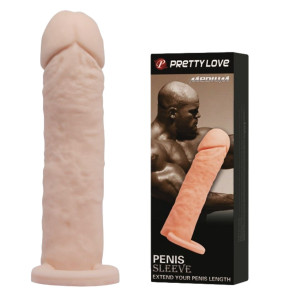 PRETTY LOVE - PENIS SLEEVE MEDIUM - Nakładka na penisa - realityczna