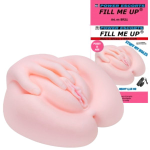 Power Escorts Fill me up flesh 1.15 kg  - Masturbator realistyczny, Cyberskóra