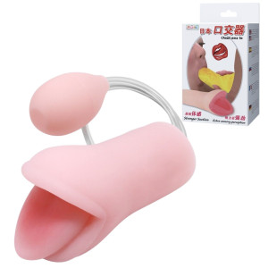 BAILE - Oral sex is - Masturbator realistyczny - usta - oral, Cielisty