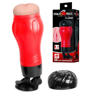 CRAZY BULL - FLORA Anus - Realistyczny Masturbator na przyssawce