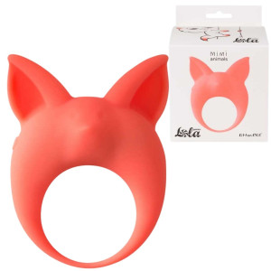 Pierscien- Vibrating Cockring MiMi Animals Kitten Kyle Orange