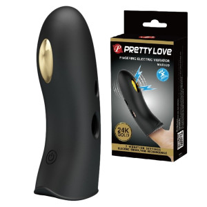 PRETTY LOVE - MARICO - Stymulator łechtaczki z elektrostymulacją - zakładany na palec