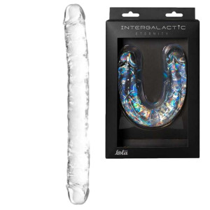 Lola Intergalactic Eternity Transparentne dildo dwustronne - realistyczne