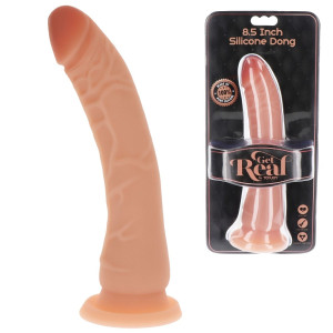 ToyJoy Get Real 22 cm Dildo realistyczne cieliste z przyssawką silikonowe