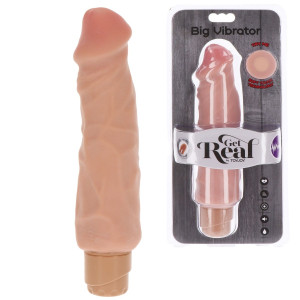 Wibrator realistyczny dopochwowy podwójny Density Big 9in tpe cielisty 23 cm ToyJoy