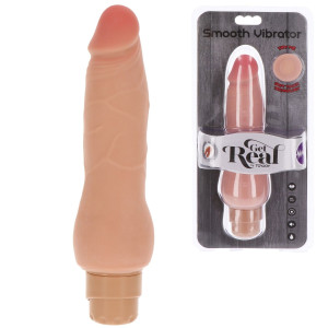 Wibrator dla kobiet analny podwójny Density Smooth tpe cielisty 22,5 cm wodoodporny ToyJoy