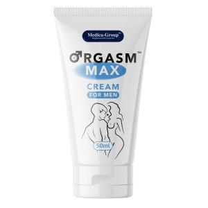 Krem wspomagający erekcję - Orgasm Max 50 ml - opóźnienie wytrysku i dłuższy seks - Medica