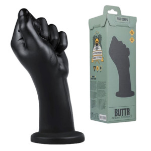 Easy Toys FistCorps Fist Realistyczne dildo do fistingu - pięść!, Czarne PVC