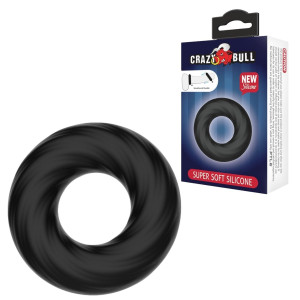 CRAZY BULL- SUPER SOFT - Silikonowy pierścień erekcyjny