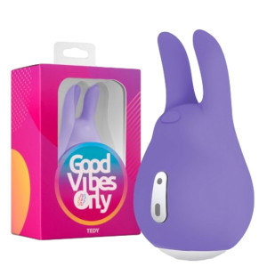 Tedy Clitoris Stymulator Łechtaczki w kształcie króliczka Fioletowy Silikonowy