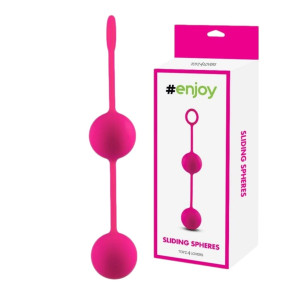 ToyJoy Palline vaginali Pink - Kulki waginalne z uchwytem, Różowe