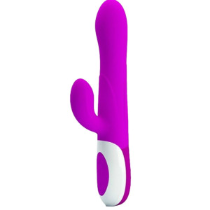PRETTY LOVE - DEMPSEY Wibrator z Króliczkiem 7 funkcji wibracji Różowy