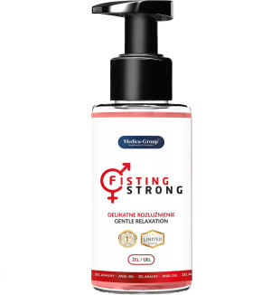 Żel analny - Fisting Strong 150 ml - do fistingu i zabaw analnych - Medica
