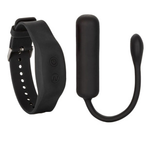Calexotics Wristband Remote Petite Bullet - Wibrujący pocisk z opaską LRS
