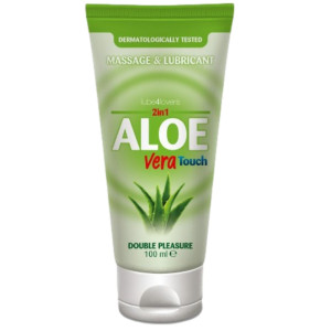 Lubrykant wodny - ALOE VERA TOUCH GEL 100 ML - z aloesem, łagodzący - Lube4Lovers
