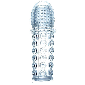 Boss Series Penis Sleeve Stymulująca nakładka na penisa z wypustkami