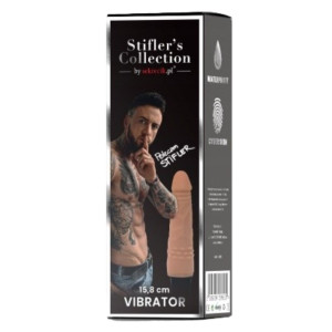Stifler's Collection by Sekrecik - Realistyczny wibrator cielisty na baterie - z wypustkami