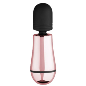 Rosy Gold - Nouveau Mini Massager - Dyskretny masażer Wand do miejsc erogennych