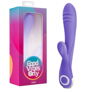 Easy Toys Fane Rabbit Wibrator z Króliczkiem Fioletowy Silikonowy
