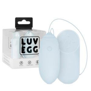 LUV EGG Blue - Profesjonalne wibrujące jajeczko na pilota