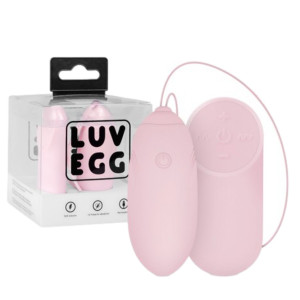 LUV EGG Pink - Profesjonalne wibrujące jajeczko na pilota