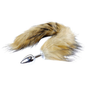 Boss Series TAIL- Brown XL Korek analny z lisim ogonkiem