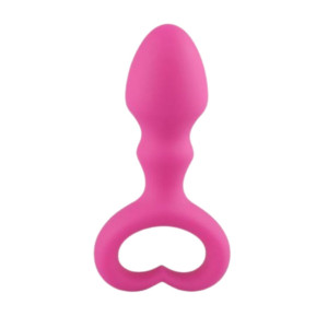 Toyz4Lovers Heart Clip Tip Masażer analny z uchwytem, Różowy