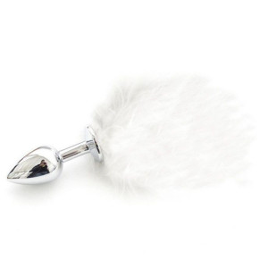 Toyz4Lover sPlug anale Pon Tail Anal Plug Korek analny z pomponem