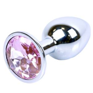 Jawellery Silver Korek analny z diamencikiem Rose