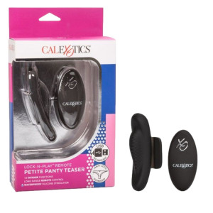Calexotics REMOTE PETITE PANTY TEASER - Stymulator do majtek - na pilota LRS, USB Czarny