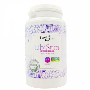 Suplement diety wzmacniający libido u kobiet - Libistim Amino 45 kaps