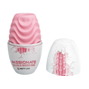 PRETTY LOVE - Passionate Double-Sided Egg pink Masturbator