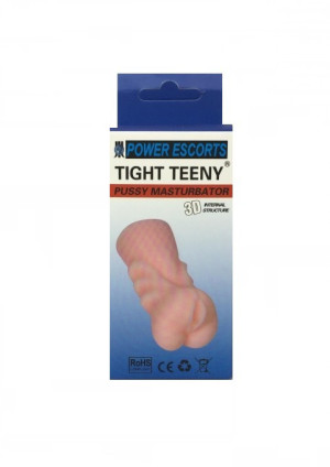Power Escorts Tight teeny flesh - Realistyczny Masturbator - wagina, Cielisty