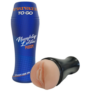 Boss Series Naughty Lolita To Go Masturbator realistyczny w pojemniku