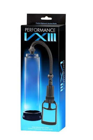 PERFORMANCE VX3 ENHANCEMANT SYSTEM CLEAR - Klasyczna pompka do penisa