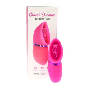 MSX Sweet Dreams Wibrator stymulujący Łechtaczkę, USB Różowy Silikonowy