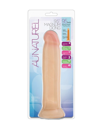 Au Naturel  23 cm Dildo realistyczne cieliste z przyssawką
