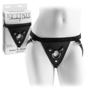 FFS Perfect Fit Harness Uprząż do Strap-on, Czarna
