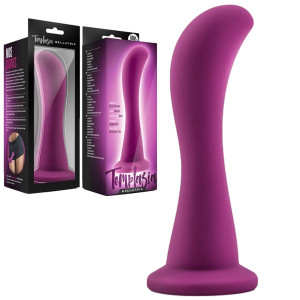 Blush TEMPTASIA BELLATRIX PLUM Dildo z przyssawką do punktu G, Silikonowe