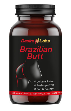 Sumplement diety - Brazilian Butt - 90 kaps. - ujędrniający i podnoszący pośladki - Desire Labs