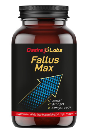 Sumplement diety - FallusMax - 90 kaps. - wzmacnia libido i erekcję - Desire Labs