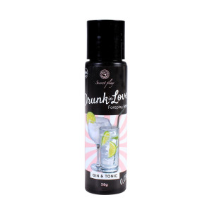 Balsam jadalny do seksu oralnego - 60 ml - o smaku GIN & TONIC - Secret Play